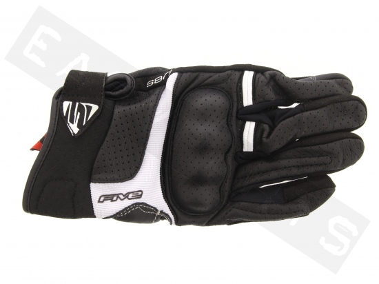 Gloves universal TNT Five RS2 (certified EN 13594:2015) white men